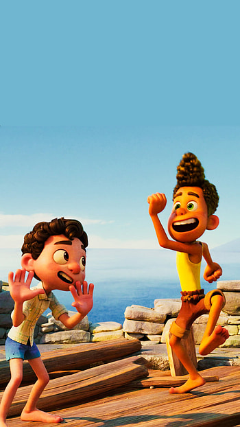 Luca animation, Lockscreens and , Wholesome tale, Heartwarming friendship HD phone wallpaper