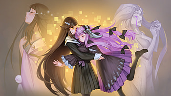 Long hair, anime girls, forever 7th capital HD wallpaper
