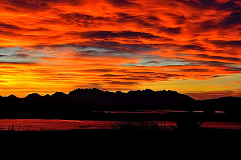 Red Clouds, clouds, beautiful, , red HD wallpaper