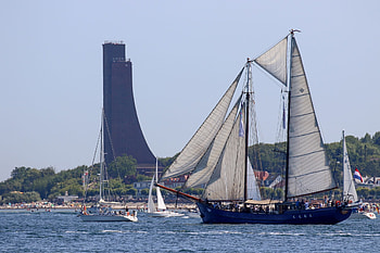 Kieler Woche windjammer parade, Sailing extravaganza, Maritime celebration, Nautical event HD wallpaper
