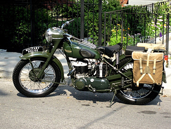 triumph bike, bikes, motorbikes, triump, bike, , chopper, assembled HD wallpaper