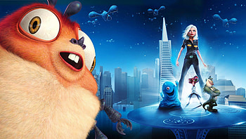 Monsters vs Aliens (2022) movie HD wallpaper