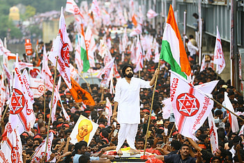 janasena flag, JanaSena Party HD wallpaper
