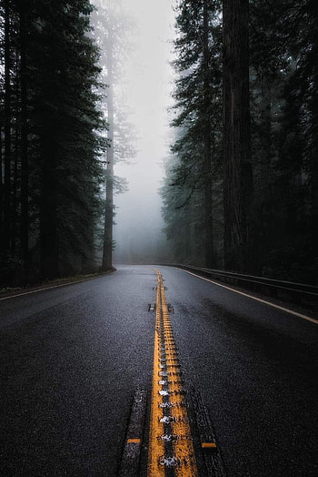 Beautiful Oregon, sky, road_surface HD phone wallpaper