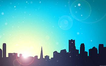 Abstract, Background, City, Shine, Light, Bright, Paint HD wallpaper