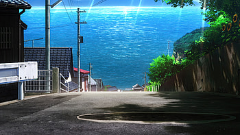 Summer Time Rendering: Anime Ocean View, Anime, Summer Time Rendering HD wallpaper
