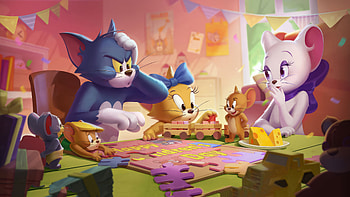 Tom And Jerry , tom-and-jerry, cartoons, artwork, artist, artstation HD wallpaper