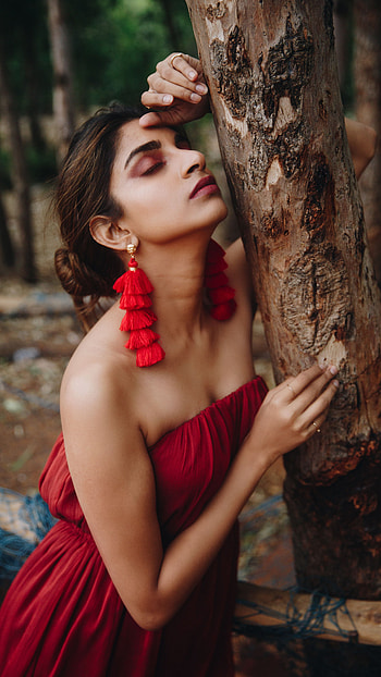 Sahitya jaganathan, malayalam, beautiful HD phone wallpaper