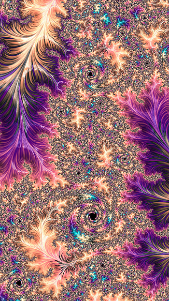 Trippy Psychedelic Fractal Art, trippy, psychedelic, hippie, colorful, Abstract, fractal HD phone wallpaper