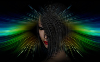 Just Nice, fantasy, colour, woman, nice HD wallpaper