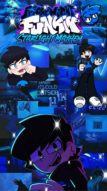 Cj, TheMaskedChris, FnF Mod, Starlight Maihem HD phone wallpaper