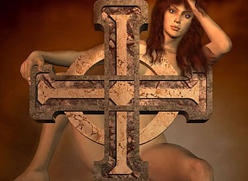 KULL+giRL, 3d, nice HD wallpaper