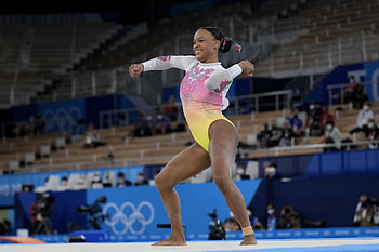 Rebeca Andrade, Floor (Gymnastics) HD wallpaper