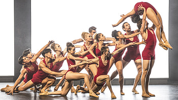 Contemporary dance, Artistic expression, Stunning poses, Captivating performances HD wallpaper