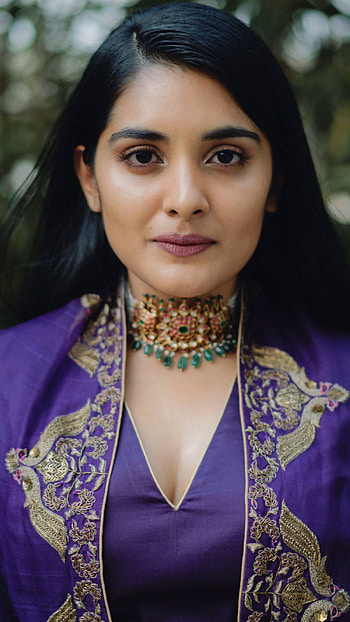 Nivetha Thomas, mallu actress, beautiful HD phone wallpaper