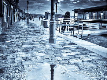 venice,ıtaly, sea, venice, street, pier, italy HD wallpaper