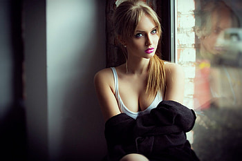 Beauty, sexy, eyes, girl, beautiful HD wallpaper