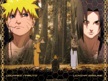 naruto vs sasuke , sasuke, naruto, khai HD wallpaper