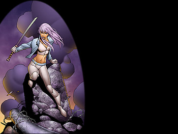 Ultraviolet, comic, fantasy, female HD wallpaper