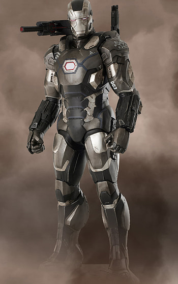 War Machine, Marvel movies, Lebensgroe statue, Lifesize heroes HD phone wallpaper