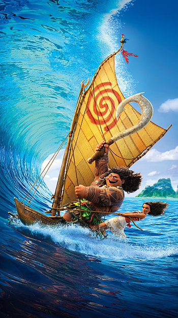 Moana (2022) movie HD phone wallpaper