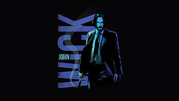 John Wick Artwork, john-wick, movies, keanu-reeves, artwork, dark, art, digital-art HD wallpaper