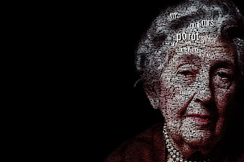 Agatha Christie, Poets and writers, Fan art, Christie tribute HD wallpaper