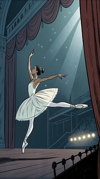 Graceful Ballet Elegance – Stunning for Dance Lovers, performance HD phone wallpaper