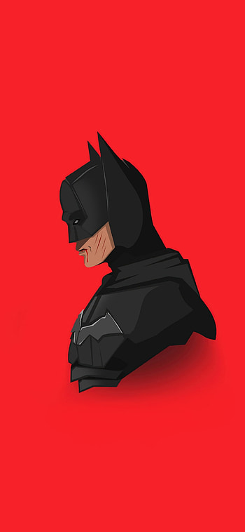 Batman, art, minimal HD phone wallpaper