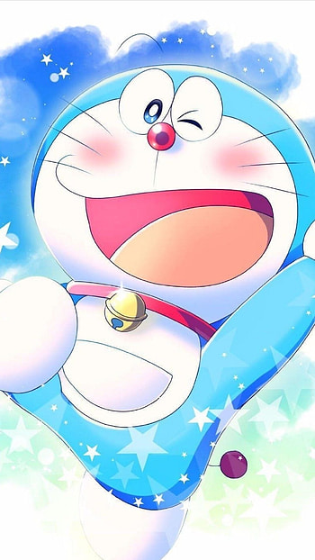 Cute Doraemon, Eye Blinking, doraemon HD phone wallpaper