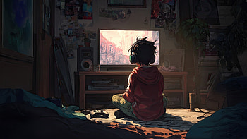 Inner Peace, gamer, gaming, boy, artist, artwork, digital-art, deviantart HD wallpaper