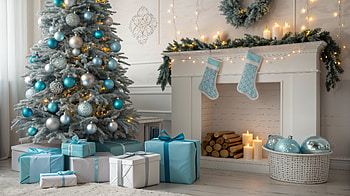 Cozy Christmas Elegance: A Ultra, Christmas, christmas ornaments, holiday decor, tree, gift HD wallpaper