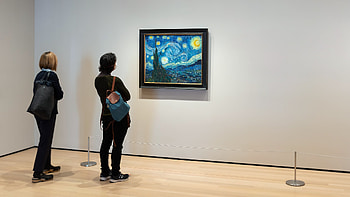 The Starry Night, Vincent van Gogh, art article, educational resource HD wallpaper