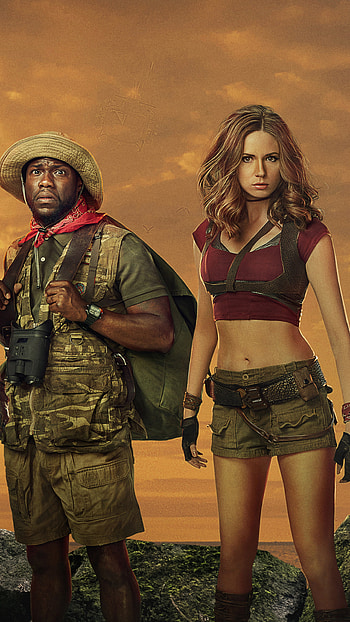 Jumanji films, Welcome to the Jungle, Sony Xperia HD phone wallpaper