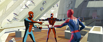 Spider-Man: Across the Spider-Verse – Epic Showdown, movie, Spider-Man: Across the Spider-Verse HD wallpaper