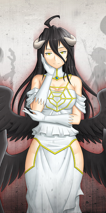 Floor Guardians, Albedo (Overlord), Anime, Overlord HD phone wallpaper