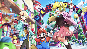 Mario Princess Peach Rosalina Super Mario Bros HD wallpaper