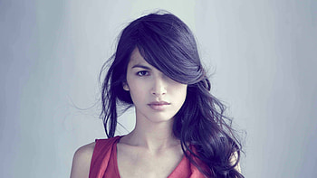 Elodie Yung, hair on face, 2018 HD wallpaper