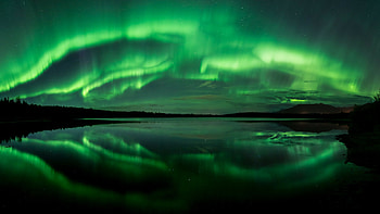 Alaska, Aurora Borealis HD wallpaper