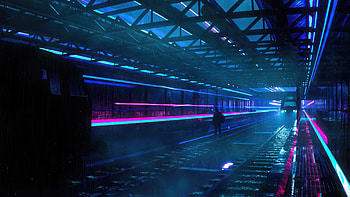 Rush Hour, long-exposure, lights, artist, artwork, digital-art HD wallpaper