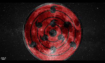 Sasuke Uchiha Rinnegan [Moon Eye] by SuzukeAmaterasu on . HD wallpaper