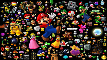 9 Super Mario All-Stars + Super Mario World | Backgrounds - Abyss HD wallpaper