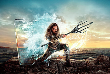 Aquaman, Jason Momoa, justice league, movie, 2018 HD wallpaper