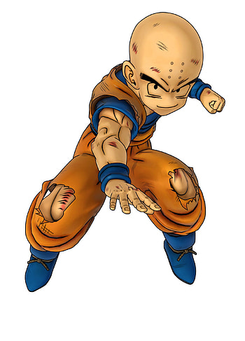 Krillin, Dragon Ball Fighterz, Video game HD phone wallpaper