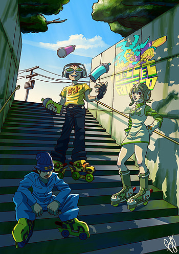 Jet Set Radio Future, Art, Know your meme HD phone wallpaper