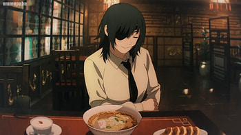 Himeno's Midnight Ramen — Chainsaw Man, Himeno (Chainsaw Man), Anime, Chainsaw Man HD wallpaper