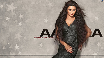 aashka, style, fashion, black, actress HD wallpaper