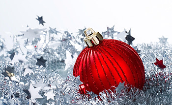 Holidays, Stars, New Year, Ball, Tinsel, Christmas Tree Toy, Attributes HD wallpaper