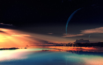 Landscape, Fantasy HD wallpaper