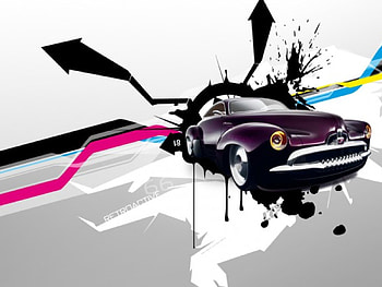 crazy taxi, cg, abstract HD wallpaper
